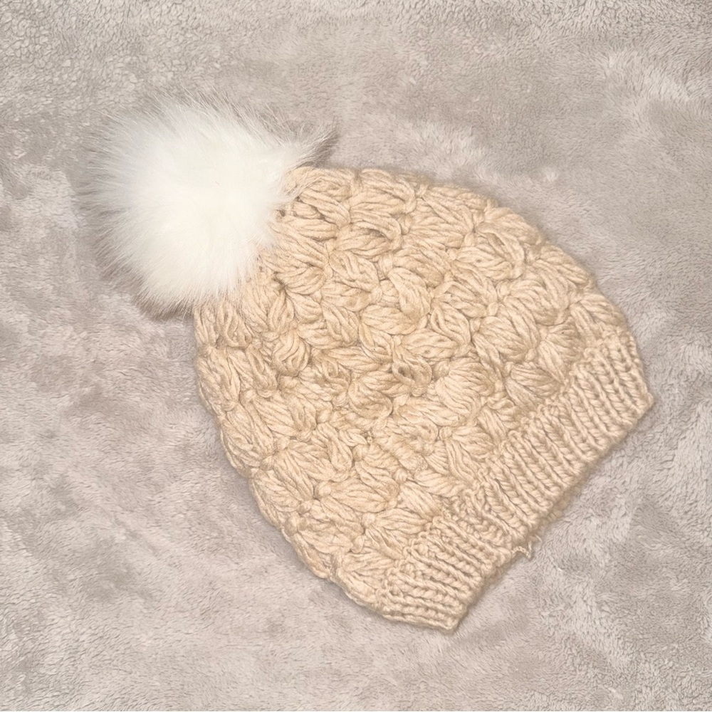 Cozy Knit Beanie with Pom Pom